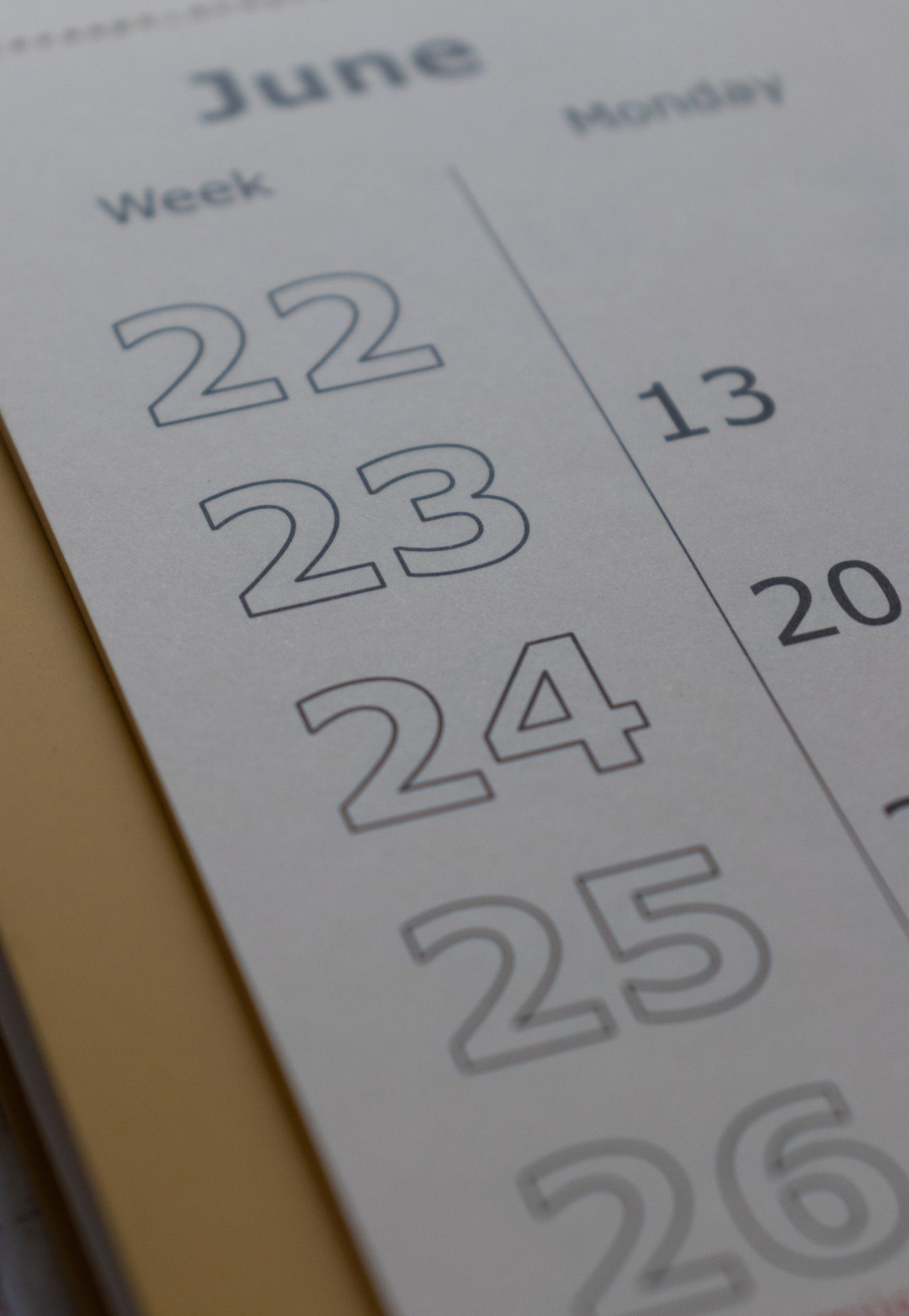 Calendário de Eventos